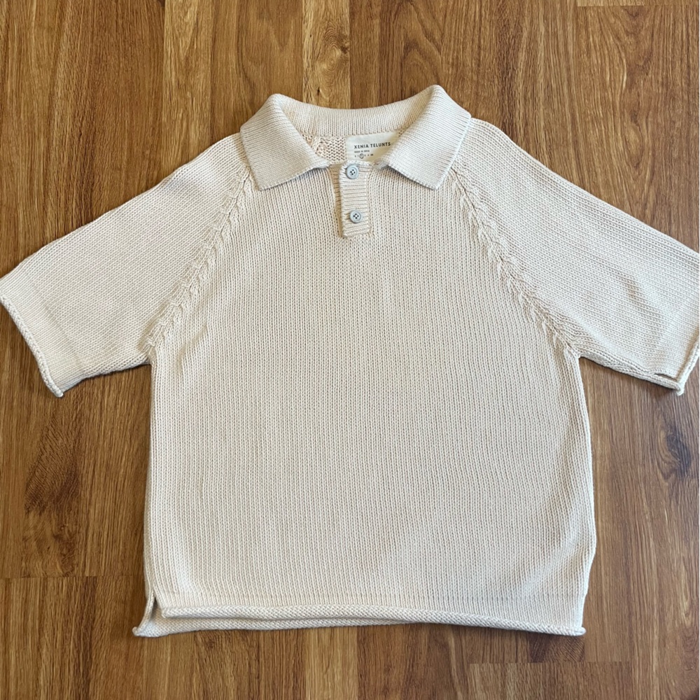 Xenia Telunts Summer Knit Undyed Short Sleeve
